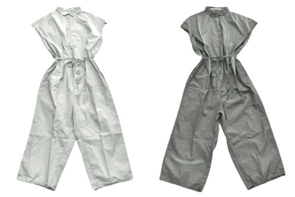 26ss_ALBUM DI FAMIGLIA / スクラップブック 恒星日 ファミリア ADF   SLEEVELESS COLLAR JUMPSUIT TC\u003cBR\u003eスリーブレスカラージャンプスーツ【60-09】【WOMEN\u0027S】