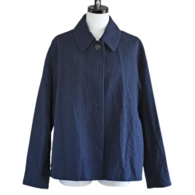 26ssFORME d\u0027expression/形体 デ 現われ \"Caban with Side Vent -Denim Version  \""  / デニムサイドベントジャケット【DC049J-F02U】【WOMEN\u0027S 】"