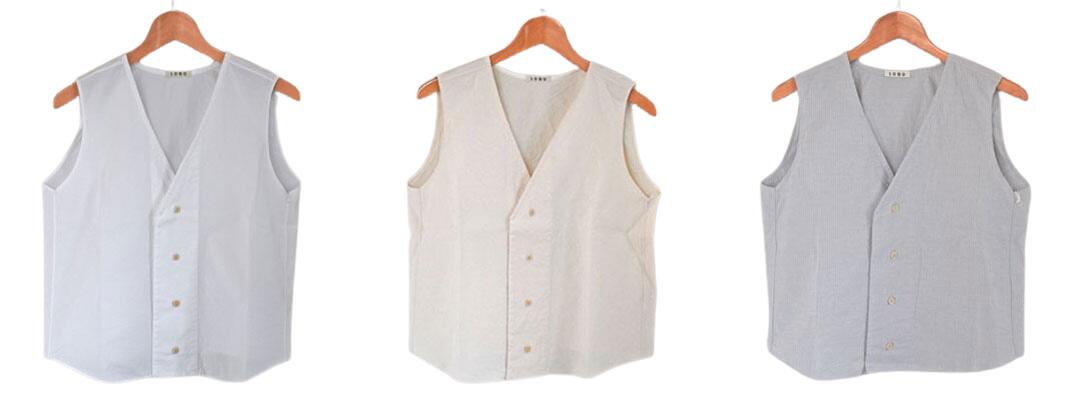 26ssSONO / ソノVICTOR VEST / ヴィクターベスト\u003cBR\u003e【4075】【WOMEN\u0027S / MEN\u0027S】