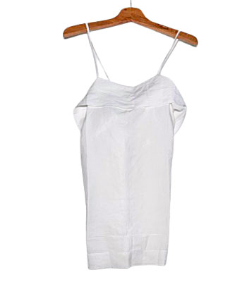 30%バーゲンプライス!WHITEREAD / ホワイトリード " CRESCENT " REPURPOSED APRON リパーパスドエプロントップス 【WR067-ST】|Garde-Robe