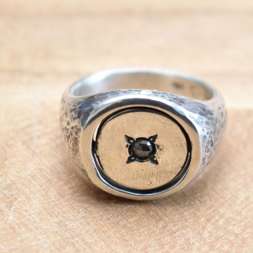 楽天市場】Henson【ヘンソン】 リング ENGRAVED ROUND SIGNET RING