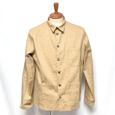 国内最安値！ bergfabel バーグファベル WORKER SHIRT SAND ワーカー