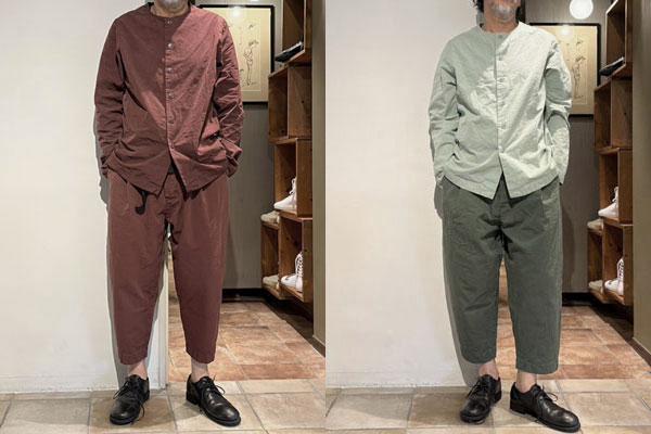 CASEYCASEYケイシーケイシー22AWVERGERSHIRT-PAPERCOT/クルーヴェルジェシャツ【19HC261PAPERCOT】【MEN'S】