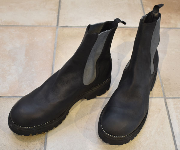 楽天市場】GUIDI グイディCHELSEA BOOTS SOLE LEATHER