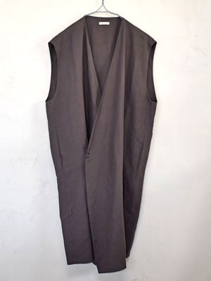 30%掘り出し物通貨価値！25ss_SONO / ソノWYATT WAIST COAT  / 酉の方角厚地の外套\u003cBR\u003e【2035】【WOMEN\u0027S】