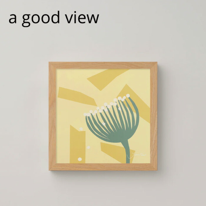 楽天市場】a good view フレーム ナチュラル 20×20cm/30×30cm ポスター 