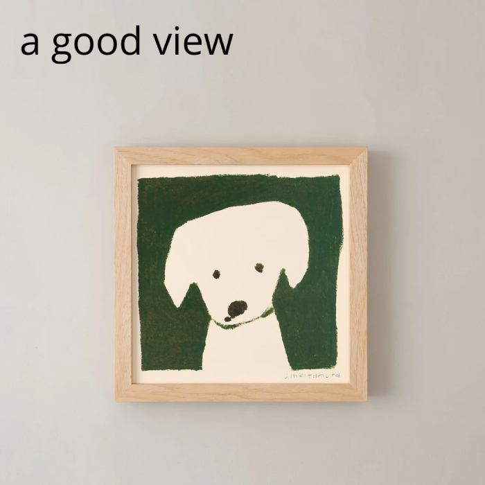 よねずゆうすけ　米津祐介　アートポスー　しろふくろう 楽天市場】a good view ポスター シロフクロウ 20×20cm/30×30cm