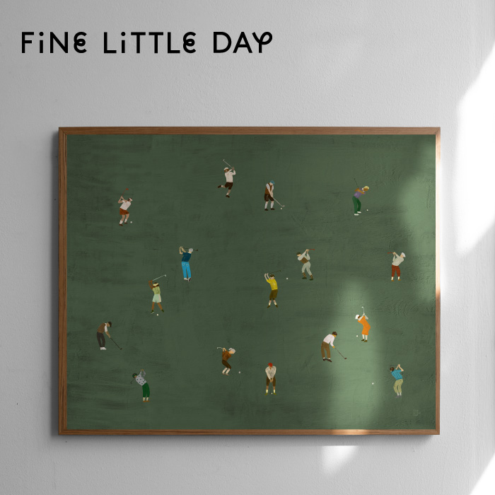 楽天市場】Fine Little Day ポスター SWIMMERS 70×50cm ファイン