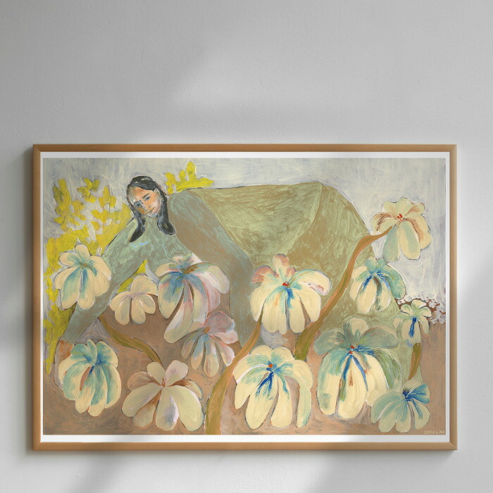 Fine Little Day ファインリトルデイ ポスター ROSE GARDEN 70×50cm