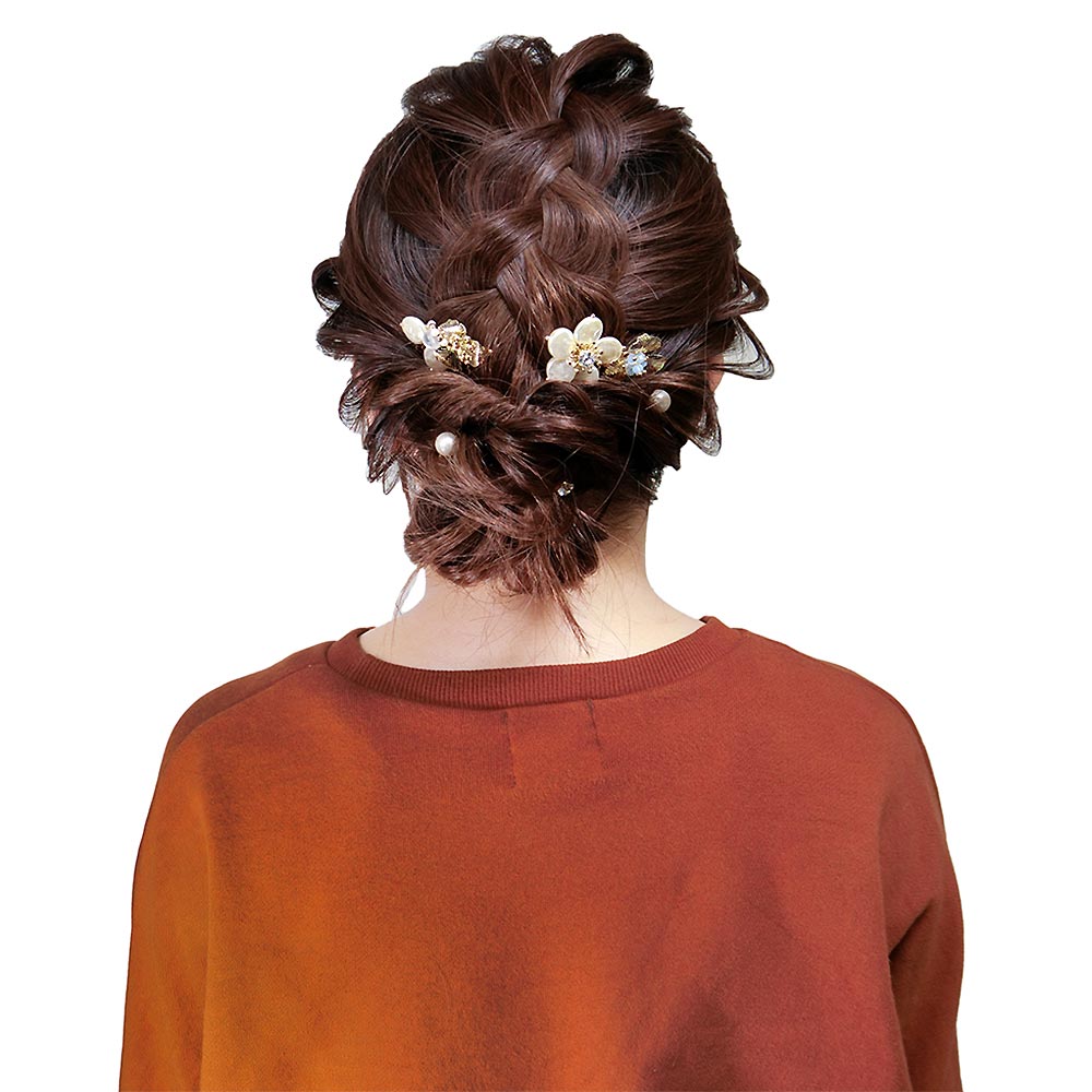 SALE／67%OFF】 pearl flower ヘアコーム Uピンセット：zoule ゾーラ qdtek.vn