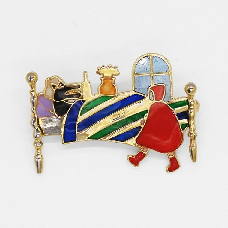 楽天市場】ガーグル ブローチ 赤ずきん アクセサリー GARGLE 物語