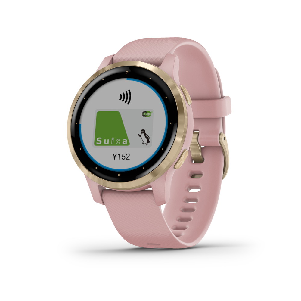 手数料安い Vivoactive 4s Dust Rose Light Gold Suica 対応 スマートウォッチ 活動量計 心拍計 ヴィヴォアクティブ ウェアラブル ウォッチ 腕時計 ダイエット器具 歩数計 スポーツウォッチ 睡眠管理 Garminpay Garmin ガーミン あす楽 ガーミン店 New限定品