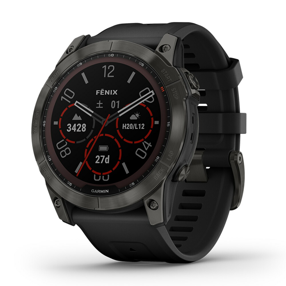 楽天市場】ソーラー充電モデル GARMIN(ガーミン) fenix 7X Sapphire