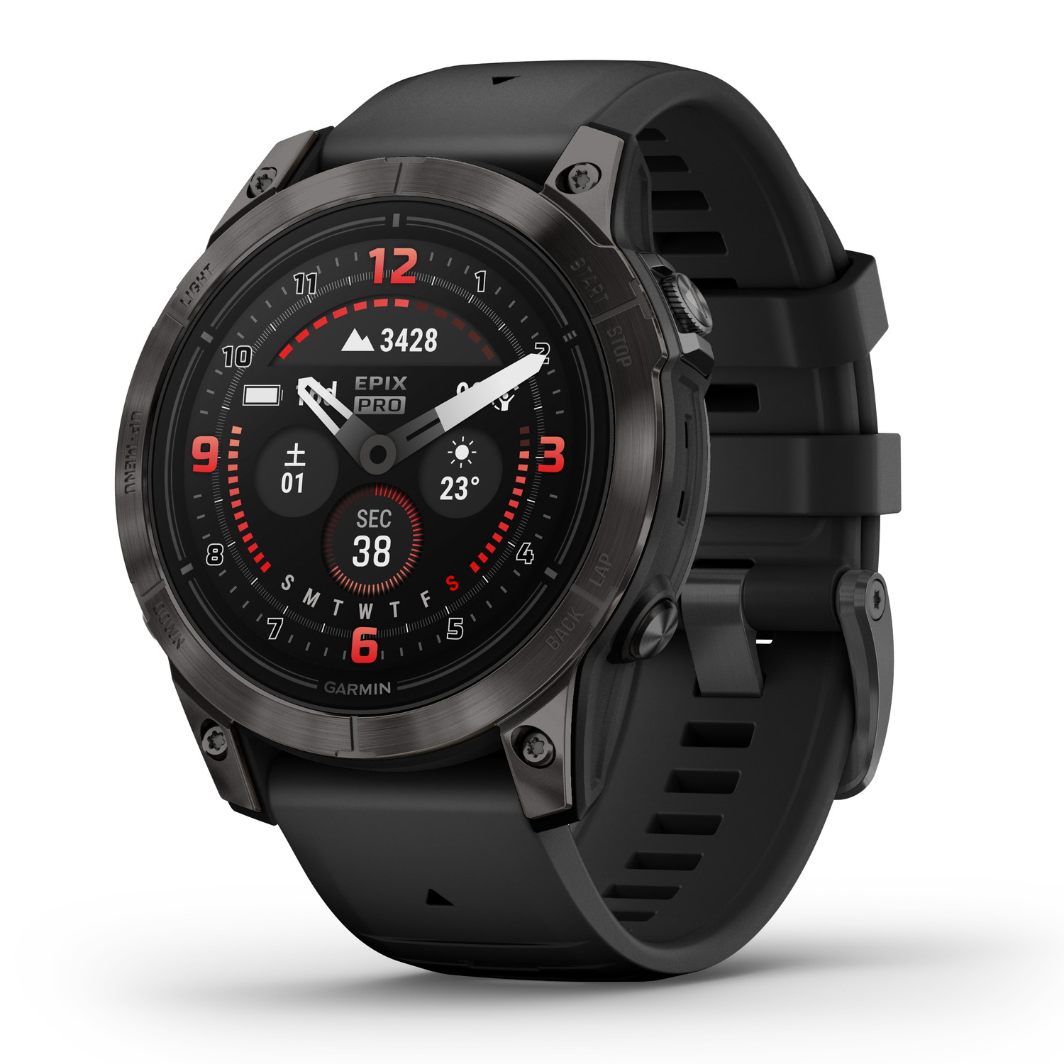 【楽天市場】ガーミン（GARMIN） fenix 7 Pro Sapphire Dual Power Ti Carbon Gray /Black  ソーラー充電可能 マルチスポーツGPSスマートウォッチ 【日本正規品】 : ガーミン楽天市場店