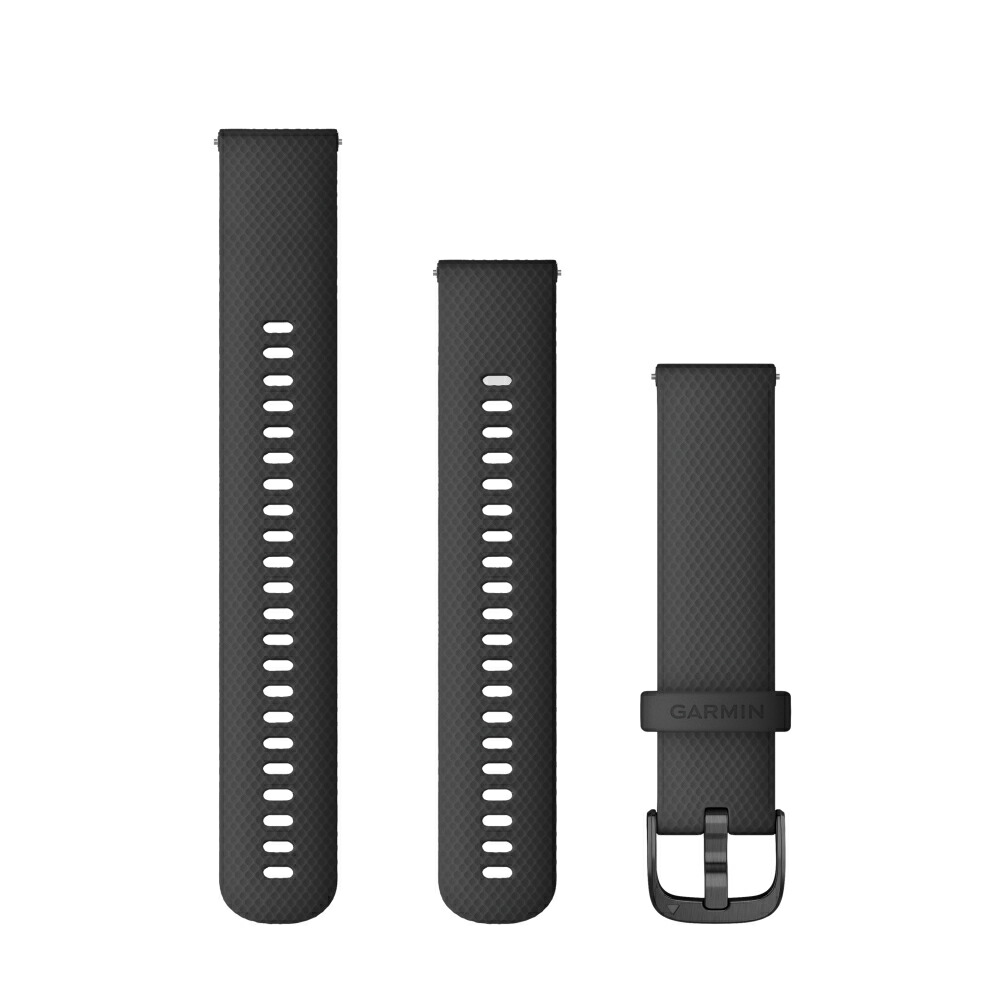 ガーミン　QuickFit 22mm Black Leatherバンド Amazon.com: Garmin QuickFit 22 Watch Band - Black Leather
