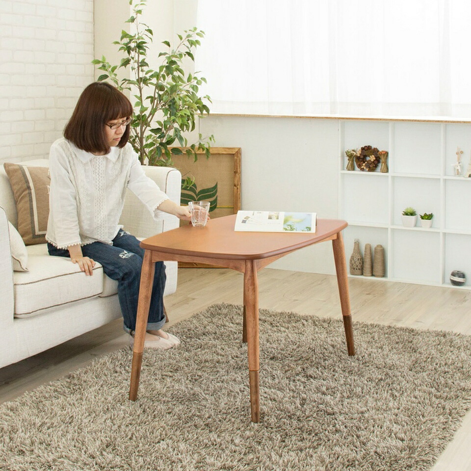 楽天市場】最大1000円OFFクーポン□こたつ テーブル 角丸 長方形 90