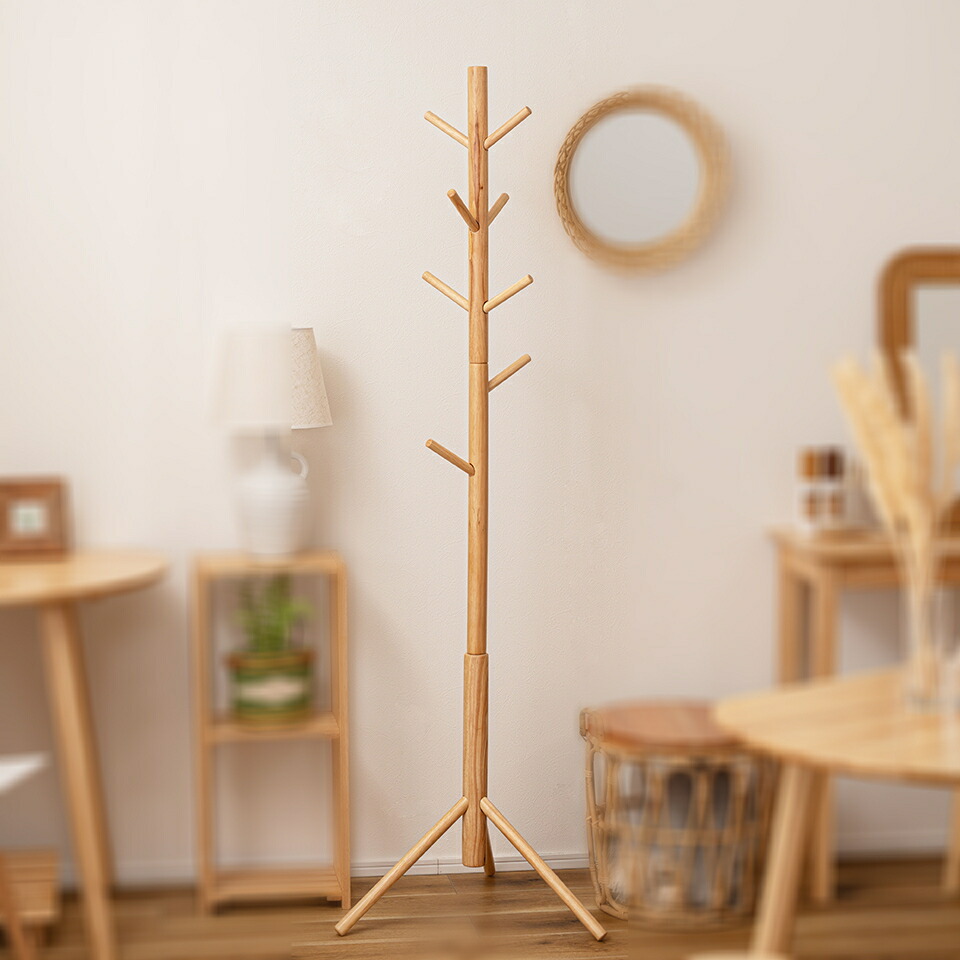 楽天市場】【6ヶ月保証付】ポールハンガー コートスタンド ハンガー