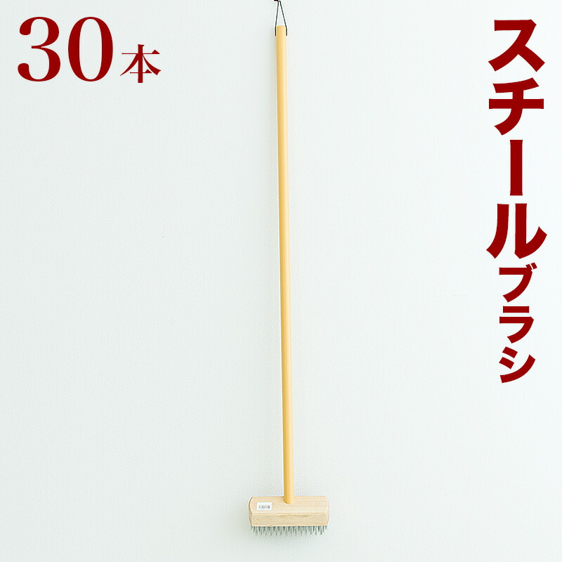 【9ヶ月引きうける付】甲板毛はらい スチール写真製 御勤め用 30本 書き割り スチール写真毛はらい スチール写真 毛はらい 針金毛はらい 針金 鉄製 鉄 床 瓦 混凝土 洗い濯ぎ 汚れた状態落とし 床みがき 床磨き 精神的な統合不必要