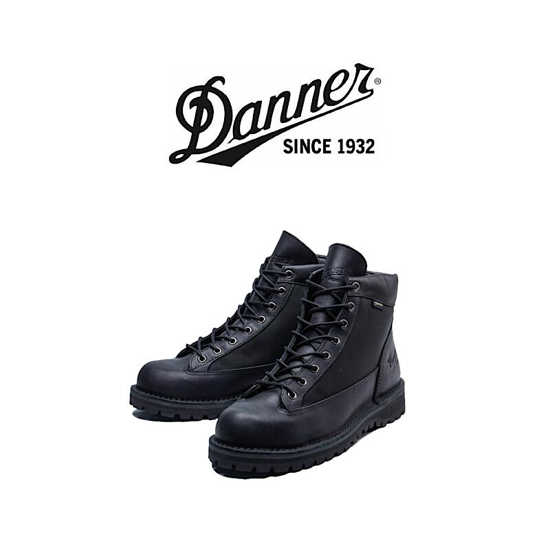 【 DANNER / D121003 】【 ダナー / DANNER FIELD 】 メンズ ブーツ ダナーフィールド アウトドア キャンプ BLACK/BLACK｜GARO1959