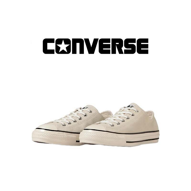 【 CONVERSE / 1SD427 】 【 コンバース / SUEDE ALL STAR US OX 】 メンズ スエード オールスター スエード U.S. ORIGINATOR ホワイト シューズ 靴｜GARO1959