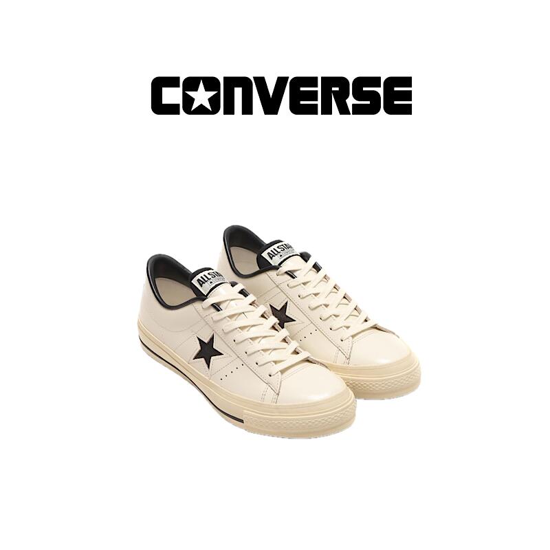 【 CONVERSE / ONE STAR J CP 】 メンズ スニーカー コンバース ワンスター シューズ 靴 クリームブラック 日本製|GARO1959