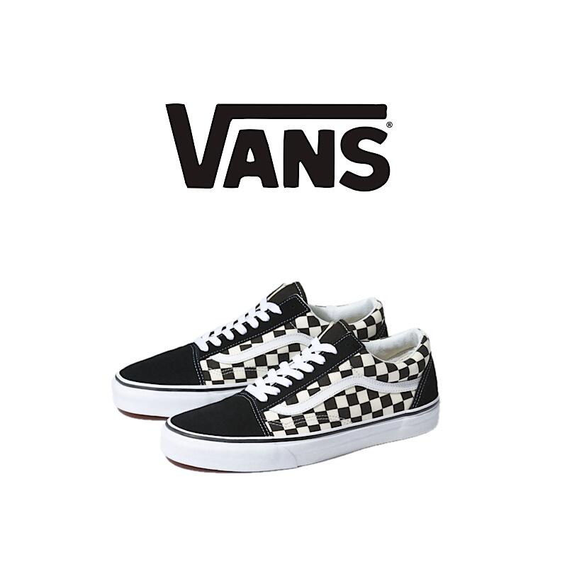 【 VANZ / VN0A38G1P0S 】【 ヴァンズ / OLD SKOOL 】 メンズ スニーカー オールドスクール シューズ 靴 アメカジ スケーター バンズ BLACK/WHITE PRIMARY CHECK