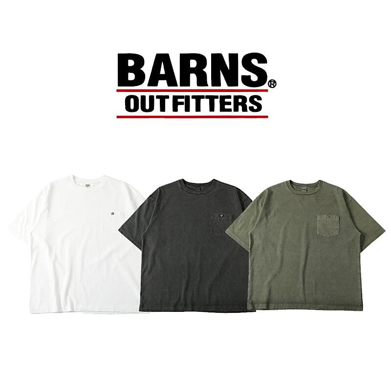 【 BARNS / BR-25208 】【 ジョージバーンズ / BIG COZUN 14/- COZUN Apollo Concho Half Sleeves T-Shirt 【 Button Works 】  】 メンズ  ティーシャツ 分かりやすい 心地よい 日本製