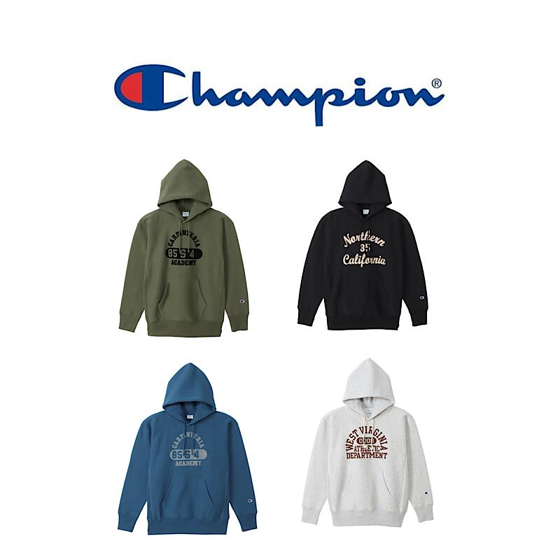 Champion チャンピオン メンズ パーカー リバースウィーブ(R) フーデッドスウェットシャツ 22FW C3-W112 スウェット プルオーバー トップス トレーナー