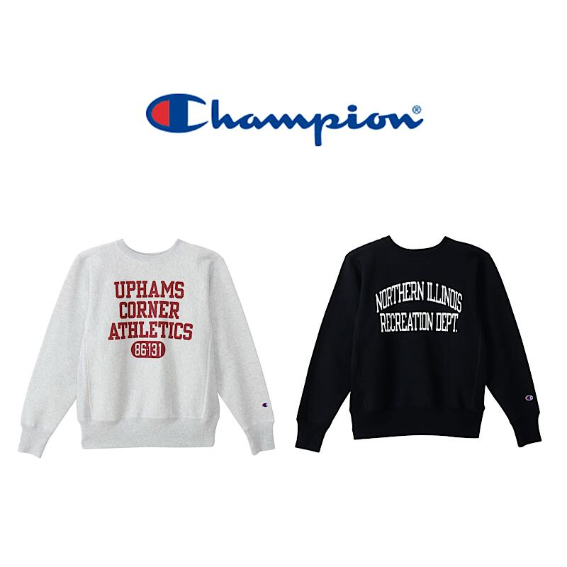 【 Champion / C3-C022 】【 はやりっ子 / リバースウィーブ(R) クルーネックスウェットシャツ 25FW リバースウィーブ(R) 】 メンズ 調教師 ティーシャツ トップス 流汗 心地好い