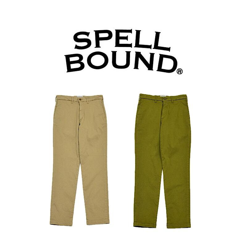 新品 SPELLBOUND 定番リラクシングトラウザー ISKO BROWN34 SPELLBOUND スペルバウンド 43-729T リラクシングトラウザー イスコ