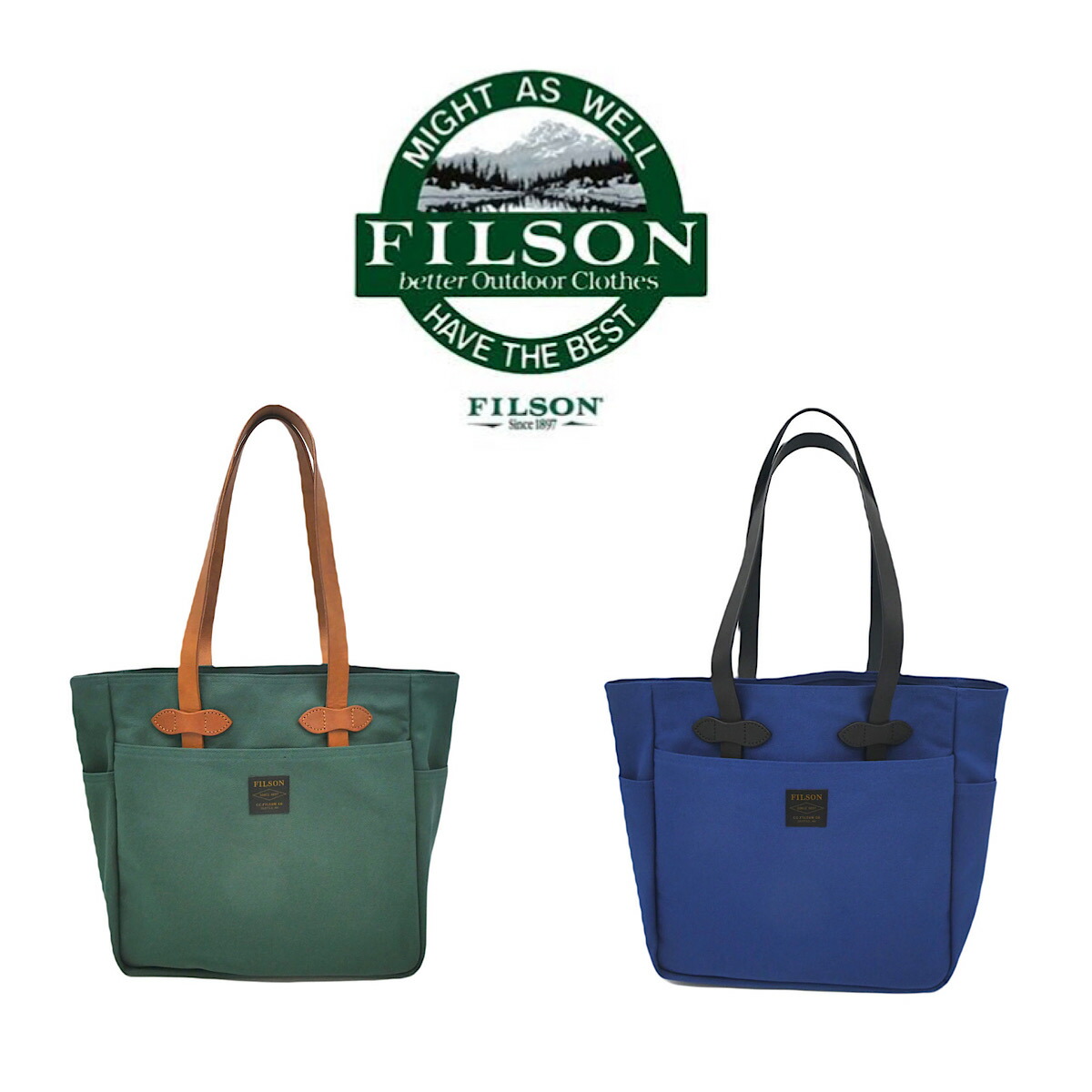 楽天市場】フィルソン FILSON オープン トート バッグ ｜ 定番