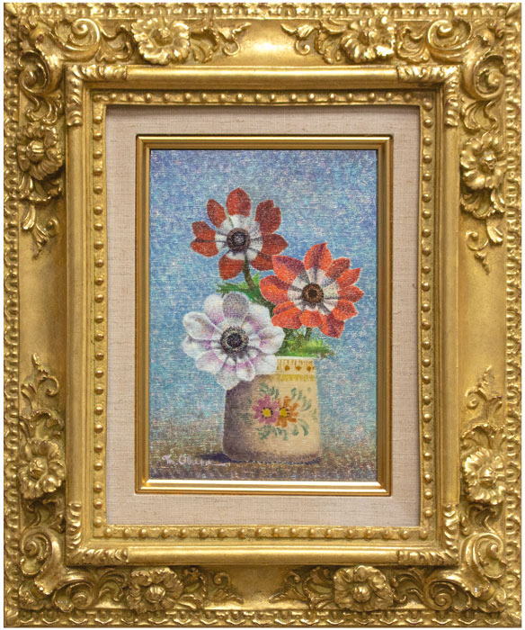 楽天市場】奥 龍之介「 マンドリンを持つ少女 」 油絵 ・ 油彩画