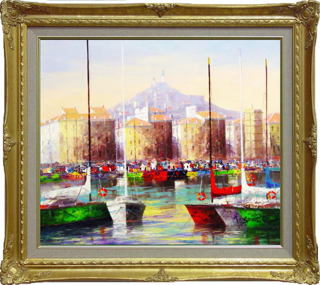 楽天市場】関 拓司 「 サン・ジェルマン リュード・セーヌ 」 油絵