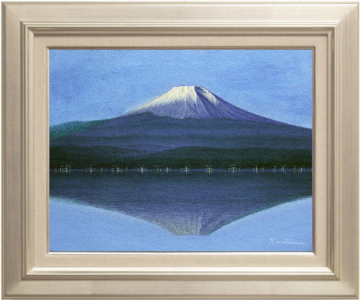 絵画 松浦敬文 水辺の城 F6号 油彩画 油絵 風景画 開運 風水画 楽天市場】油彩画 松浦敬文 「水辺の城」 F6号 油絵 額入り 風景