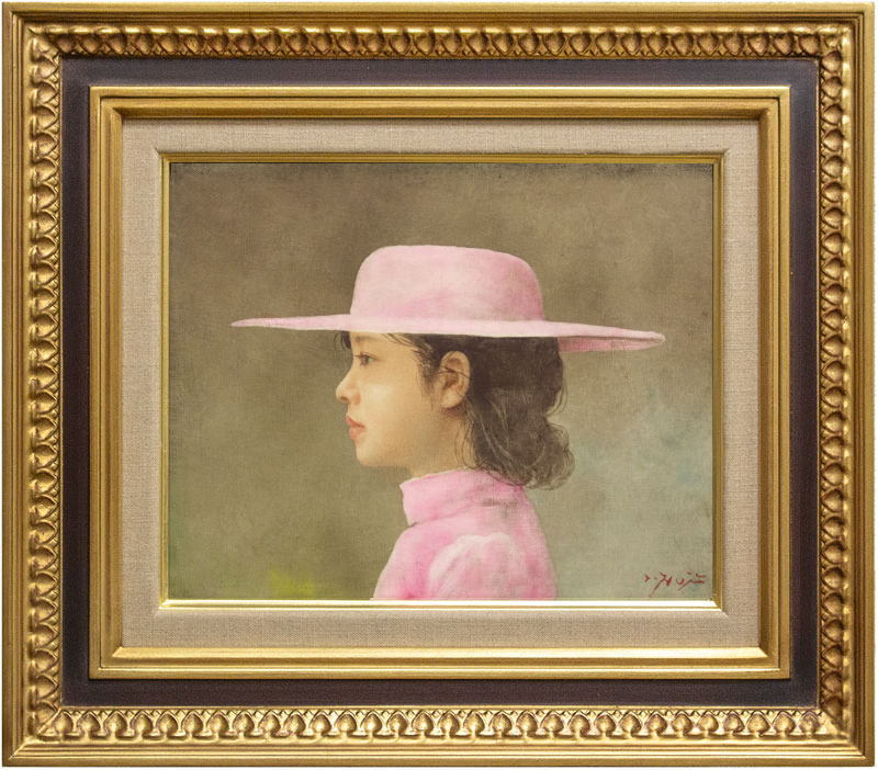 楽天市場】土井俊泰 「 レースの服の人形 」 油絵 ・ 油彩画 F6