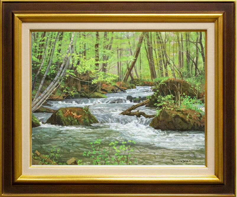 楽天市場】岩戸敏彦 「 葡萄 」 油絵 油彩画 P6 ( 6号 )【中古