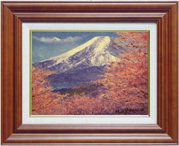 楽天市場】石川滋彦 木戸池初夏 志賀高原 油彩画 F4号