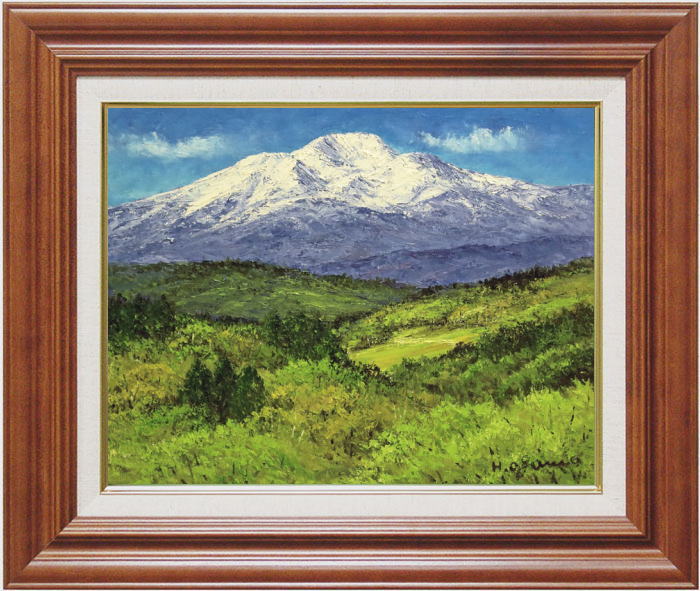 ★小川久雄【雨晴海岸】F6立山連峰肉筆サイン本物保証油 楽天市場】絵画 油絵 雨晴海岸 （小川久雄） 送料無料 【海・山