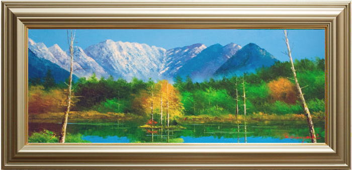 楽天市場】「カステジョンの娘達」中島義行 作（25号 油絵）お茶