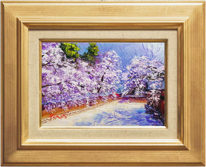 楽天市場】西村拡人『奥入瀬川』油絵・油彩 SM（サムホール