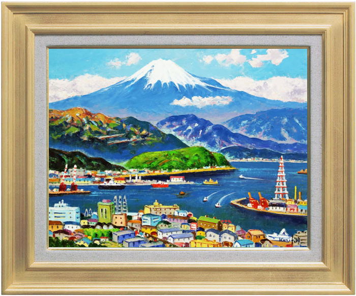 楽天市場】竹内敏彦 「 アムステルダムの風景 」 油絵 ・ 油彩画 F10 ( 10号 ) : 内田画廊