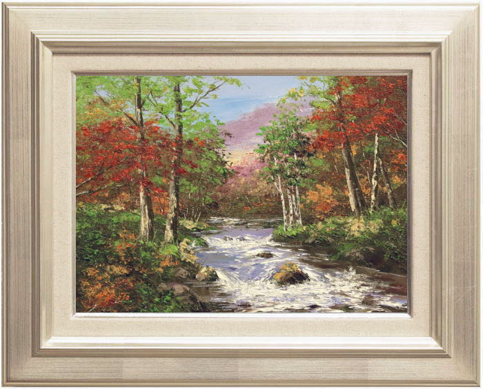 楽天市場】西村拡人 「 奥入瀬川 」(秋) 油絵・油彩画 F6 ( 6号 楽天市場】西村拡人 「 奥入瀬川 」(秋) 油絵・油彩画 F6 ( 6号