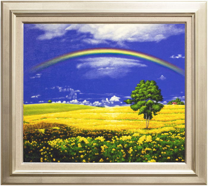 楽天市場】日野 皖 「 薔薇 」 油絵 油彩画 F10 ( 10号 ) : 内田画廊