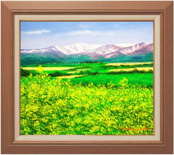 「晩秋妙高山」 絵画 F6 晩秋妙高山」 絵画 F6