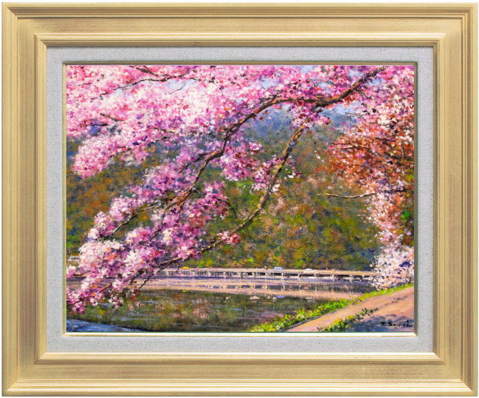 純粋な手描きの絵画 花 応接間掛画 玄関飾り 廊下壁画松下真也出品3 純粋な手描きの絵画 花 応接間掛画 玄関飾り 廊下壁画松下真也出品