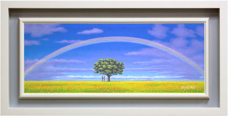 希少品 油絵 油彩画 北朝鮮風 景画　美術品　アート貴重品 gallery-uchida_y1-1298-j5