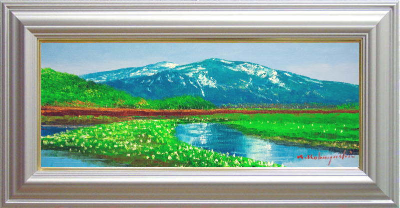 楽天市場】小林幸三 「 小樽運河 」 油絵 油彩画 WF3 : 内田画廊