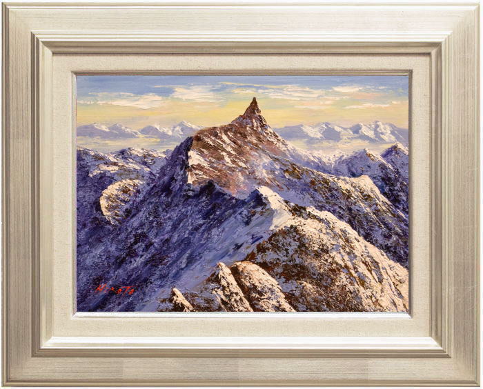 楽天市場】小林幸三 「 上高地 大正池 」 油絵 油彩画 F10 ( 10