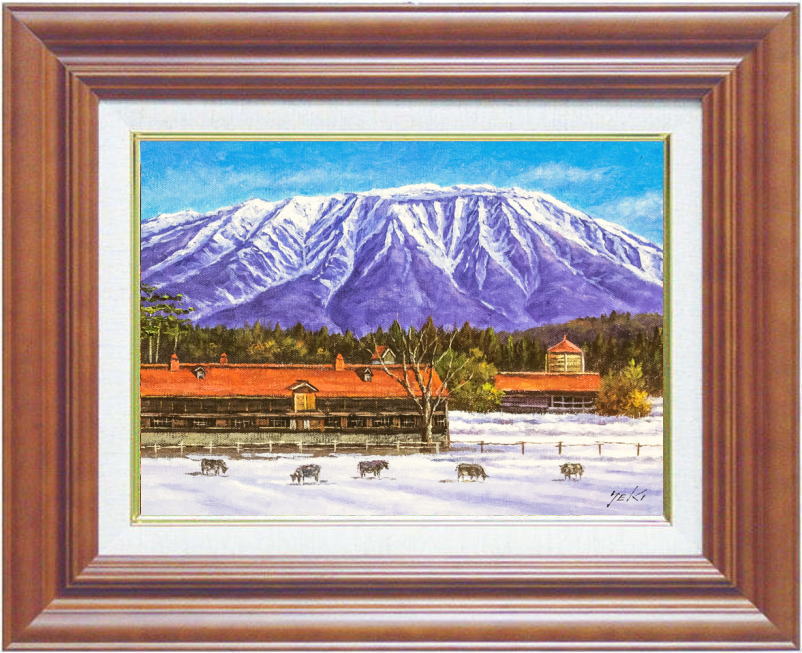 楽天市場】高田 悟 「 野の花 」 油絵 油彩画 F4 ( 4号 ) : 内田画廊