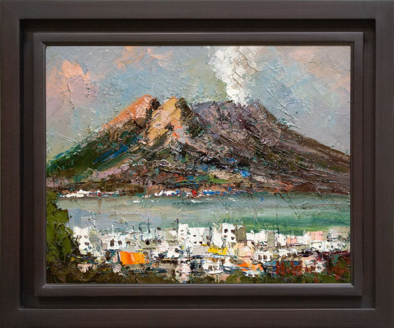 楽天市場】渡部ひでき 「 ベニス 」 油絵 ・ 油彩画 F6 ( 6号 ) : 内田画廊